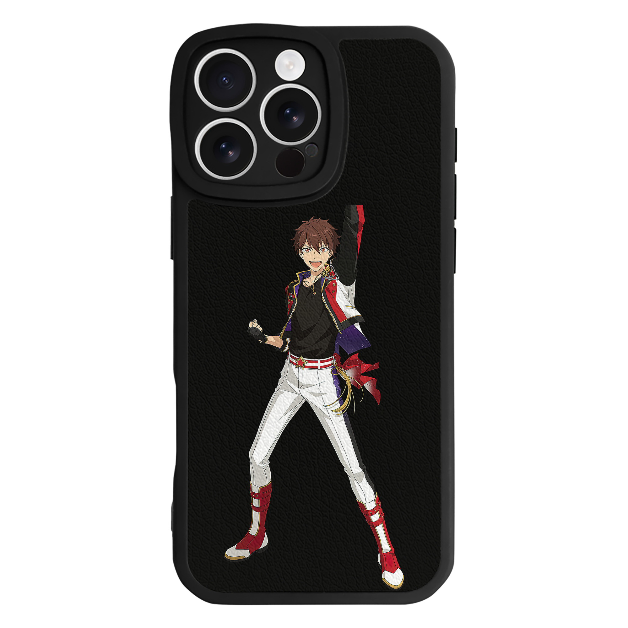 （画像用） あんさんぶるスターズ! Ensemble Stars 【iPhone 16シリーズ対応】シリコンスマホケース（レザー調） 材質：シリコン